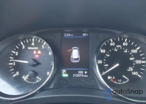 2018 Nissan Rogue Sv из США, поврежденный, VIN KNMAT2MV5JP539798